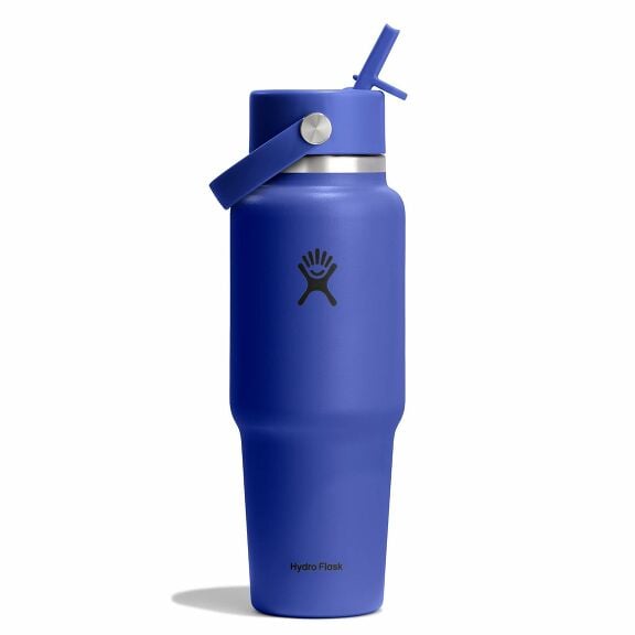 32 oz Travel Bottle with Flex Straw Cap K0 image 1