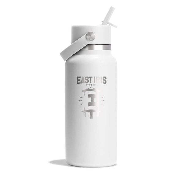 32 oz WM Flex Straw Bottle Hydro Flask East Iris Studios F2 image 1