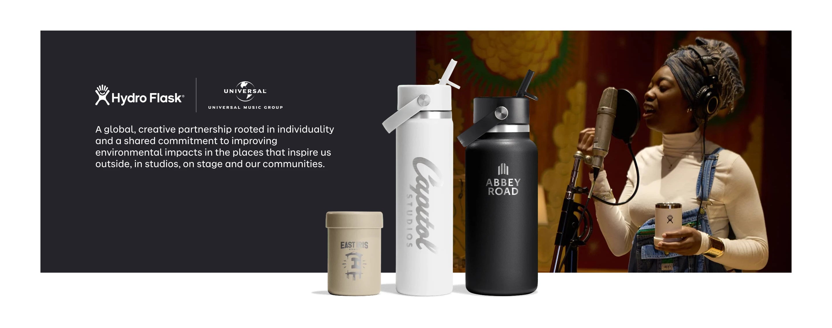 Hydro Flask and Universal Music Group Abbey Road collection